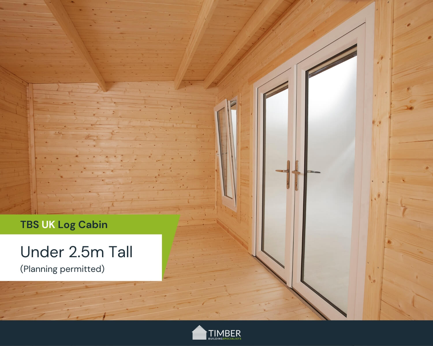 LCS UK Log Cabin | 3.6 x 2.4m